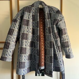Julia Amory Hazel Wrap Jacket in Venetian Tile